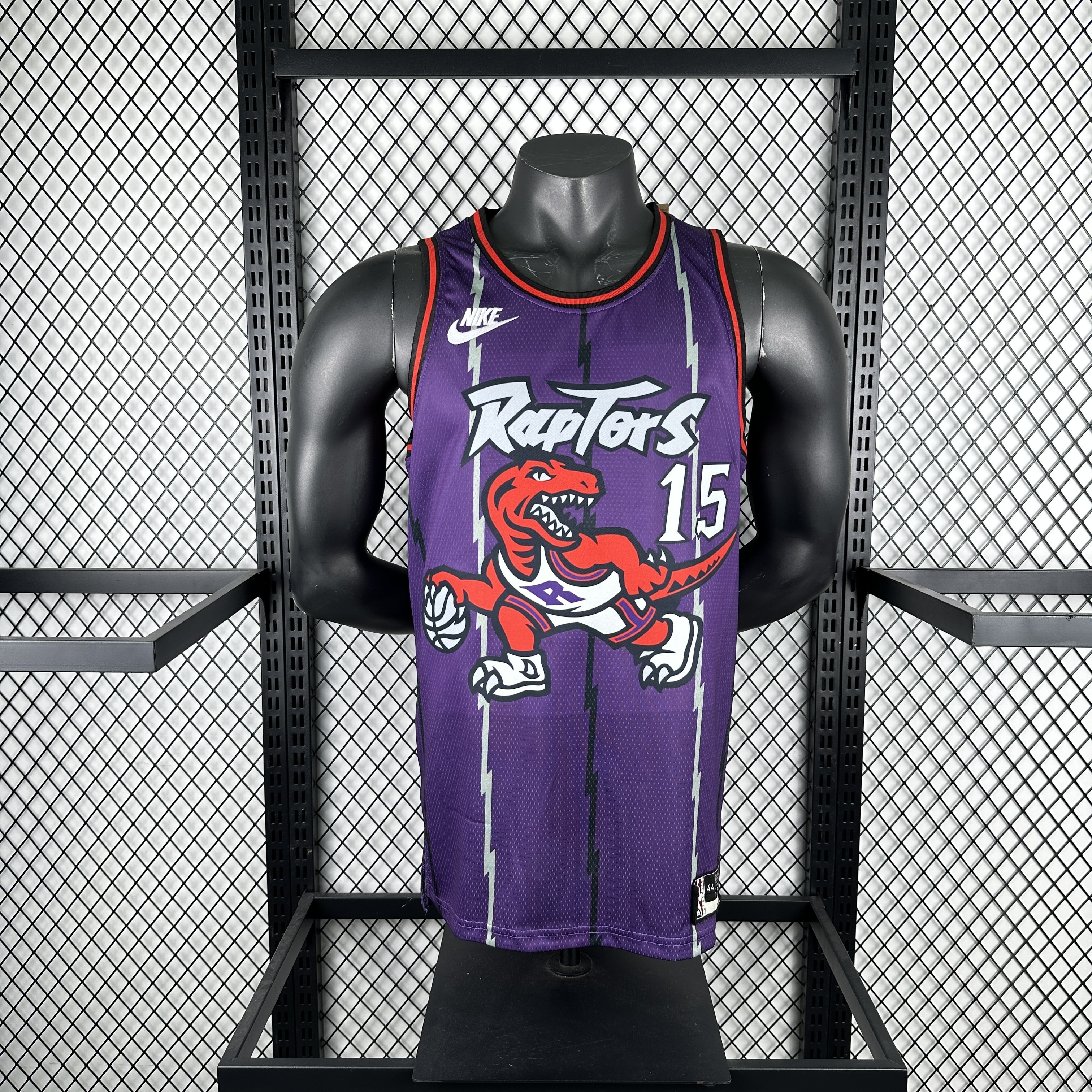 Men Toronto Raptors #15 Carter purple 2025 NBA jersey->toronto raptors->NBA Jersey